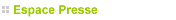 Espace presse